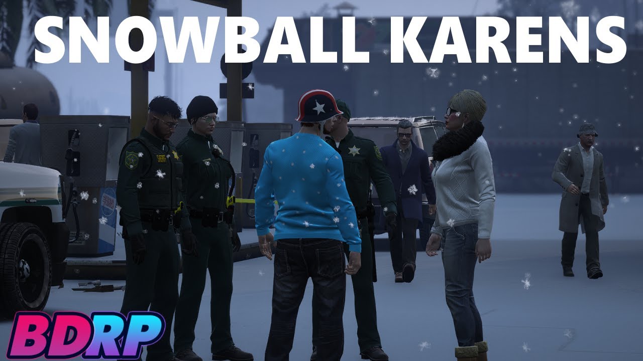 Hunters & Snowball Throwing Karens in GTA 5 RP