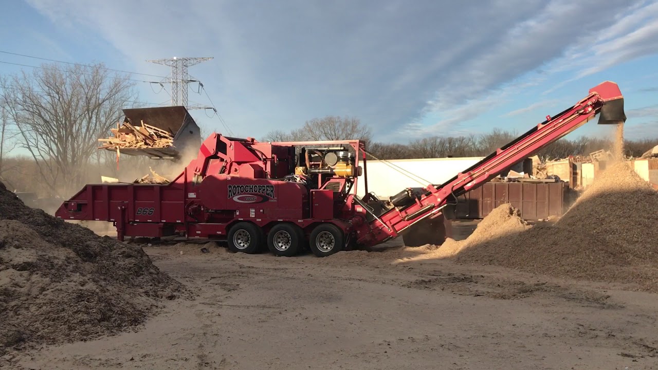 Rotochopper B66 Pallet Waste