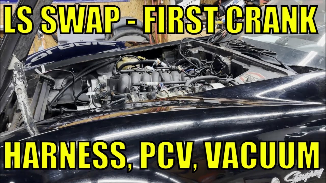 1976 Chevrolet C3 Corvette LS Swap - Part 13 Harness Install, PCV and Vacuum Install