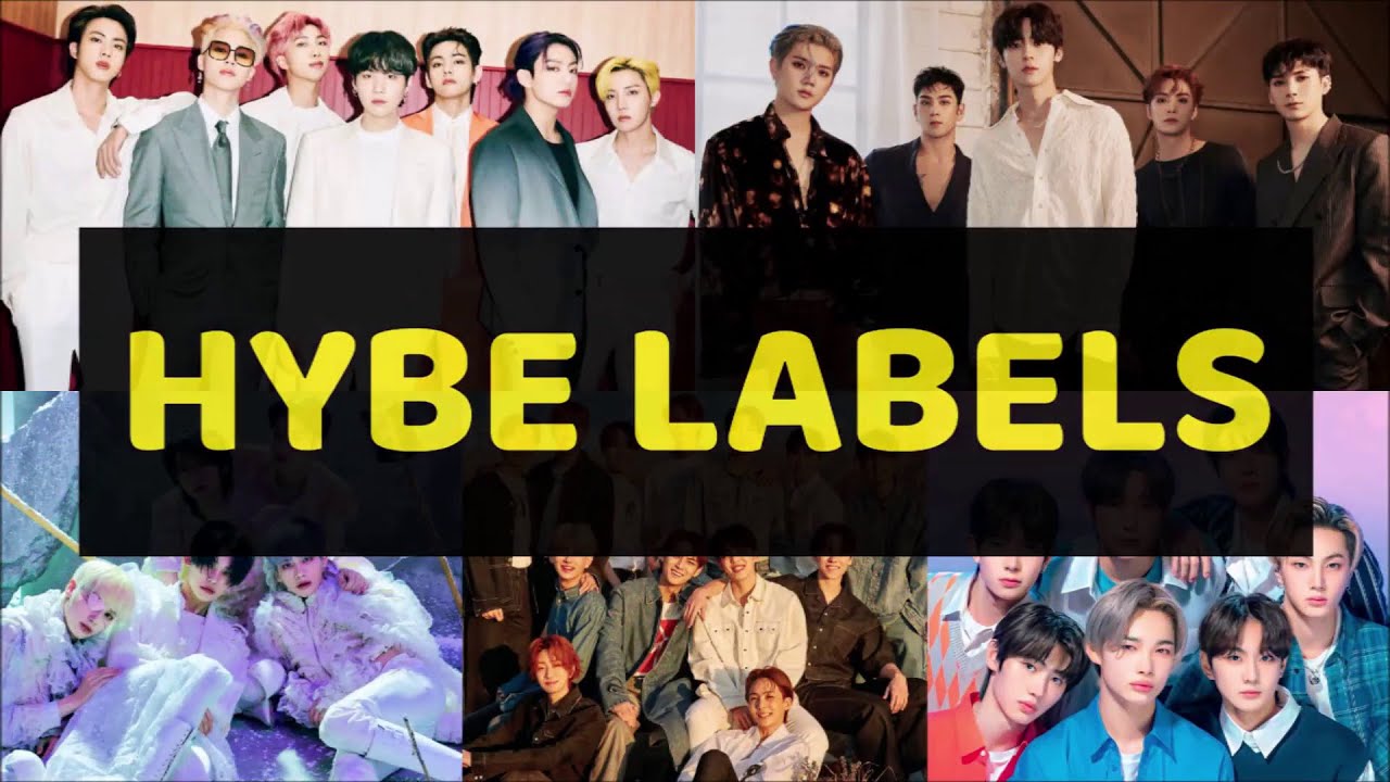 [JUNE 2021] HYBE LABELS | ALL ARTISTS UNDER HYBE LABELS