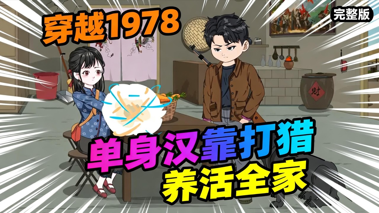 【一口气看完】重生回到1978年，妻子疯狂求自己收容漂亮小姨子，想让自己拉帮套。可是家里多了两张嘴，物资极度匮乏！怎么办？拿起枪，上山打猎！#夜一漫谈 #狩猎，从喂饱姐妹花开始