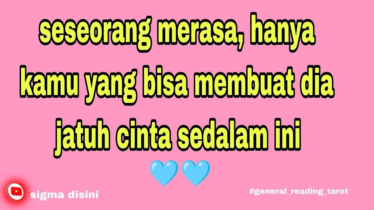 ☂️seseorang merasa, hanya kamu yg membuat dia jatuh cinta sedalam ini☂️#tarot #zodiak #sigmatarot 