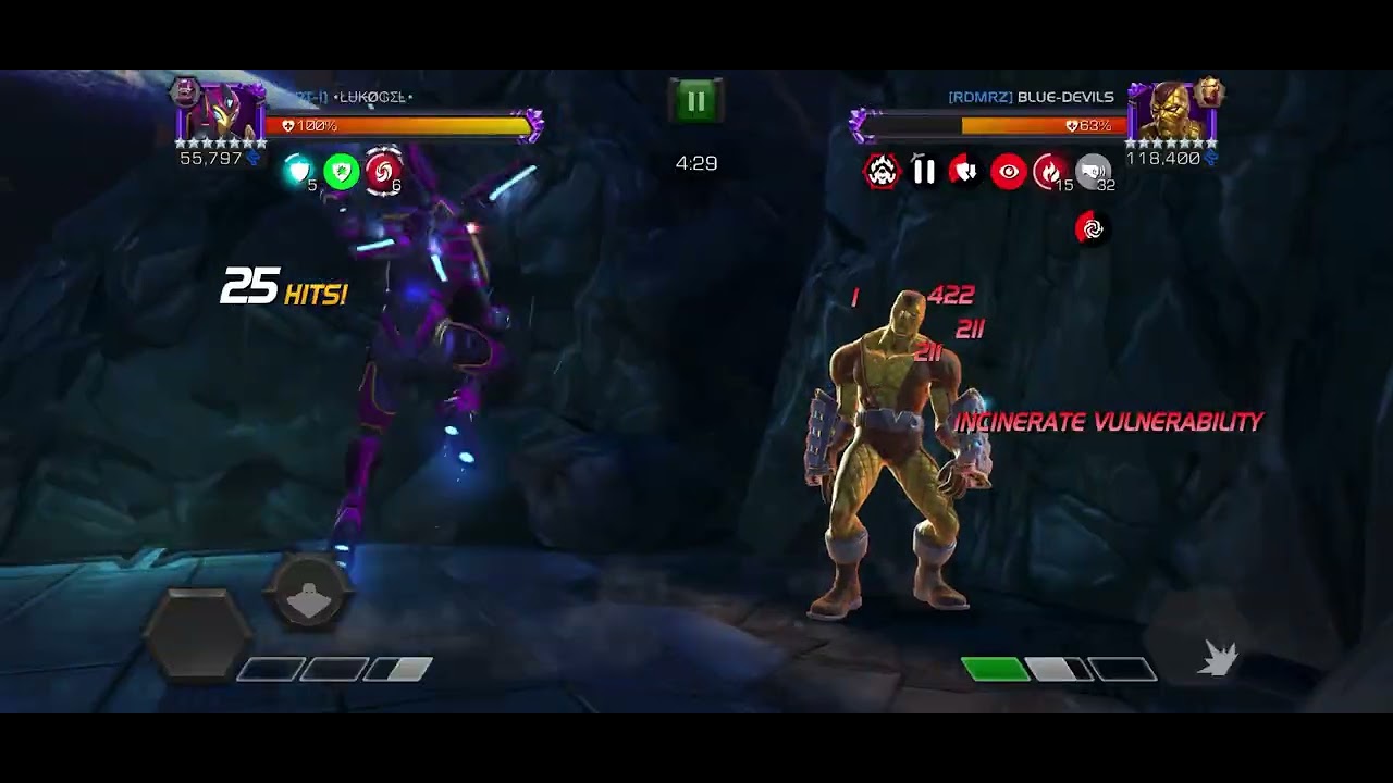 Shocker node 4 with IronHeart - MCOC AW