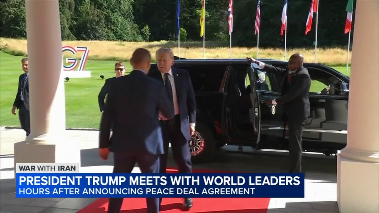Трамп прибыл во Францию на первый саммит G7 с начала войны между США и Ираном