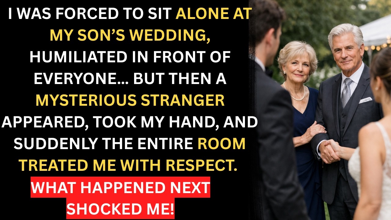 They Humiliated Me at My Son’s Wedding… Then a Powerful Stranger Changed Everything