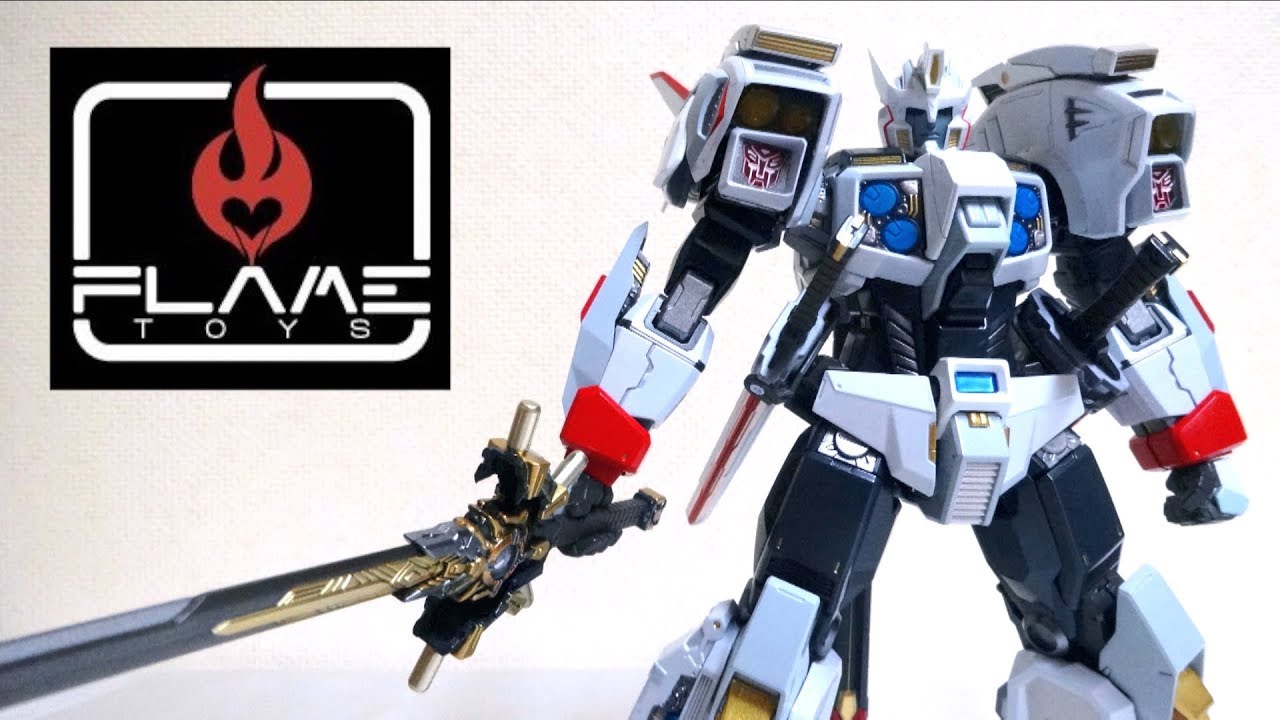 【トランスフォーマー IDW】 Flame Toys 鉄機巧 01ドリフト ヲタファの遊び方レビュー / Flame Toys Transformers 01 Drift