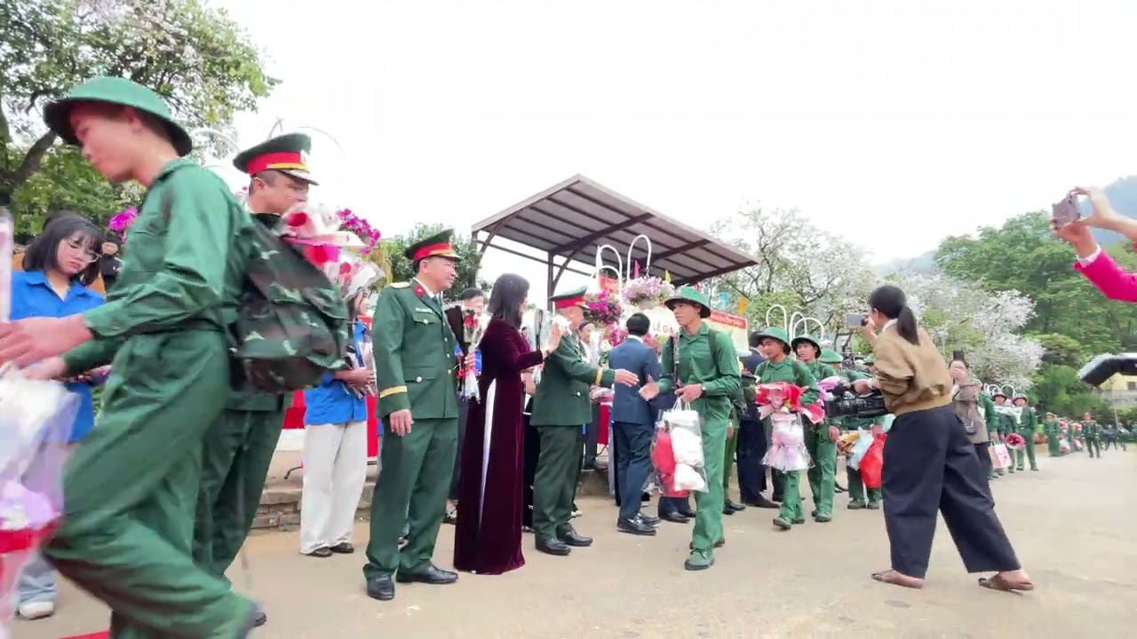 Thuận Châu: Lễ Giao Nhận Quân Năm 2026 Điểm Giao Nhận Ban Chỉ Huy PTKV1 - Thuận Châu