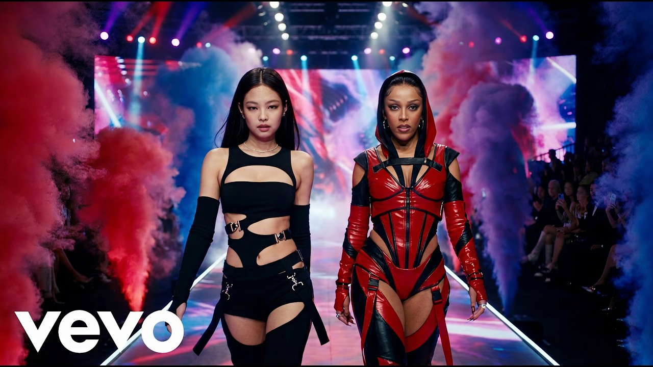 Doja Cat, Jennie - Catwalk Karma (ft. Iggy Azalea, BLVCK) | (Official Lyrics Video) 2026