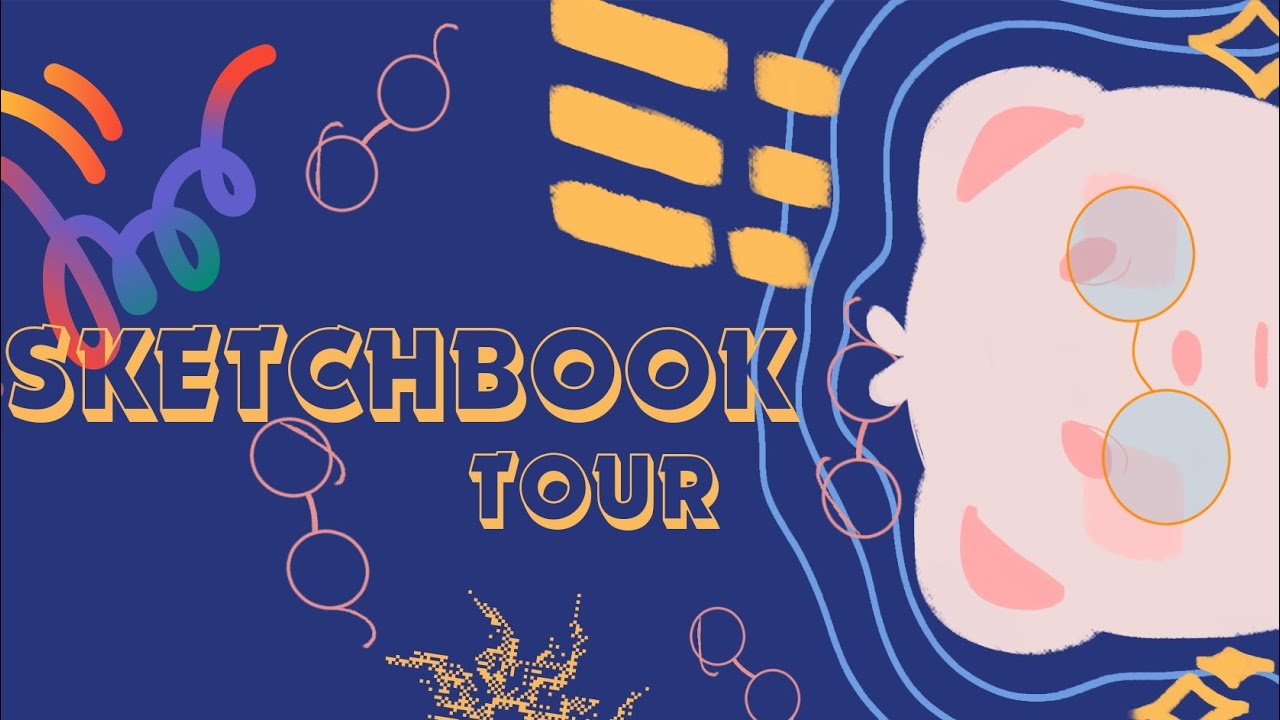 sketchbook tour |•огляд на скетчбук|•обзор на скетчбук (OC, скетчи та розмови)