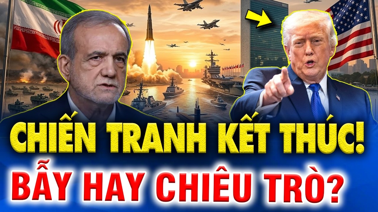 NÓNG: Trump tuyên bố có thể kết thúc chiến tranh với Iran trong 1 tuần: Lời nói hay nước cờ lớn?