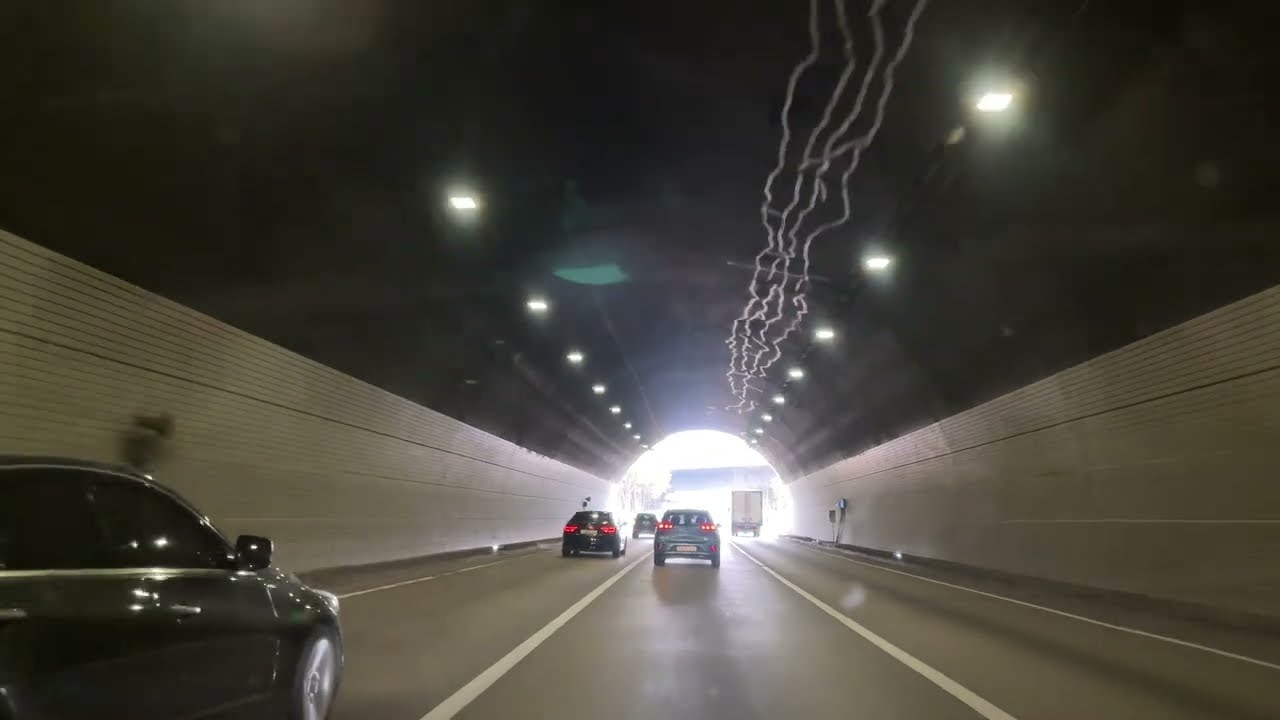 서해안고속도로 시흥 하늘휴게소 - 수원 주행영상 / ASMR Driving Korea Highway 4k60p
