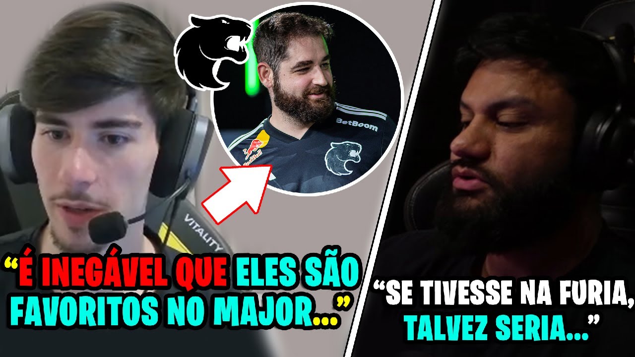(legendado) 📢 FLAMEZ DA VITALITY ELOGIA ATUAL FASE DA FURIA: 