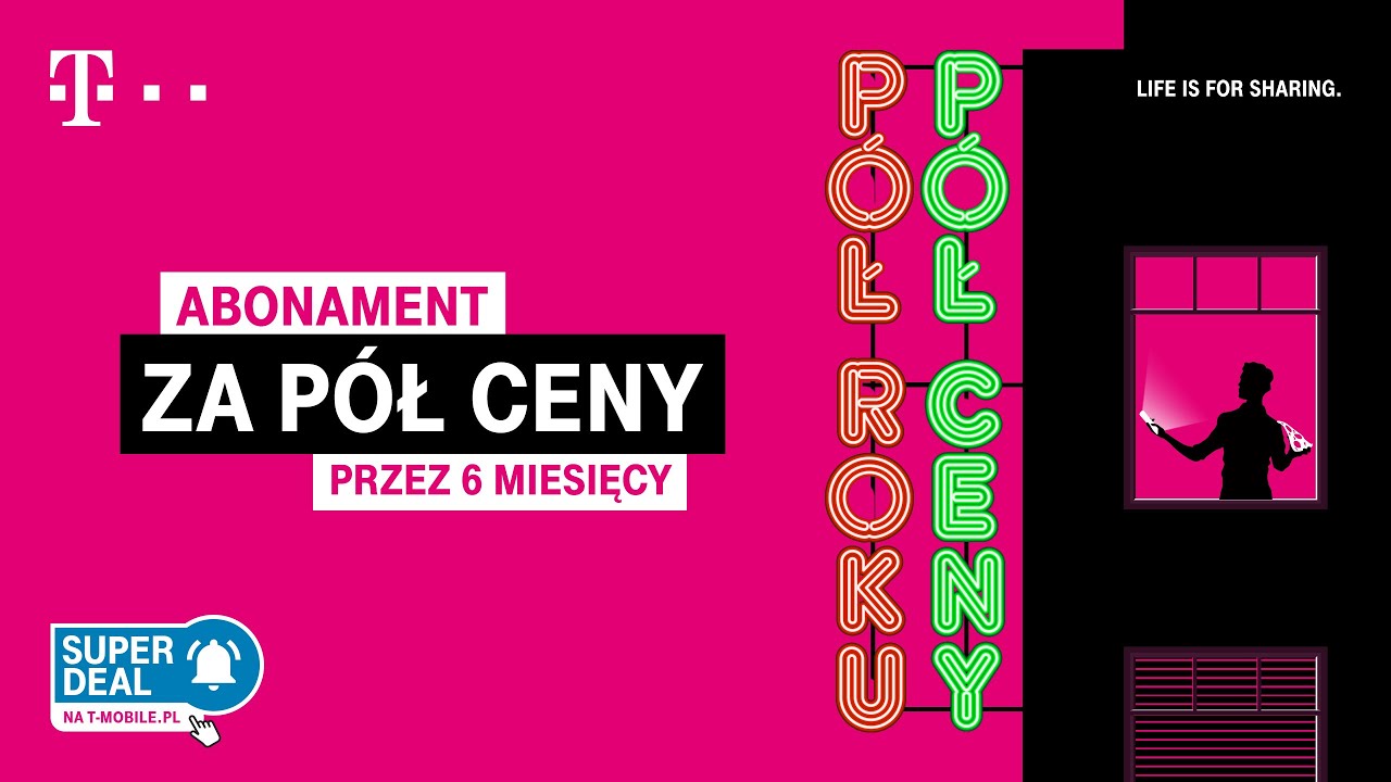 W T-Mobile abonament za p&oacute;ł ceny i Samsung Galaxy A10!