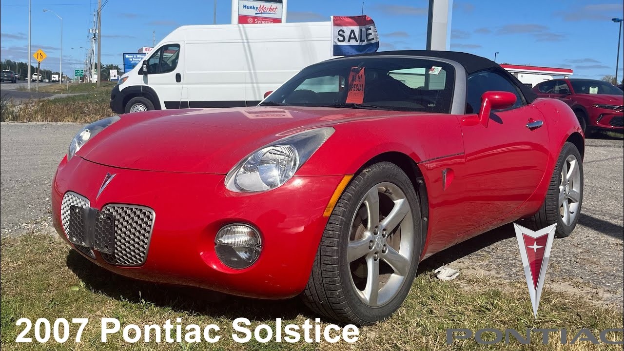 Pontiac Solstice 2007 года: запуск, внешний вид, интерьер и полный обзор