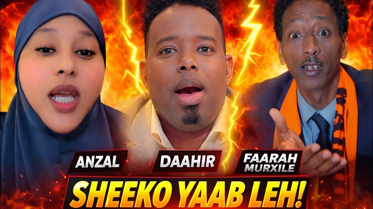 DAAHIR ALASOW. ANSAL PRETT KA YAB SATAY. MARKI. ABWAN FARAH MURTINLE..... 