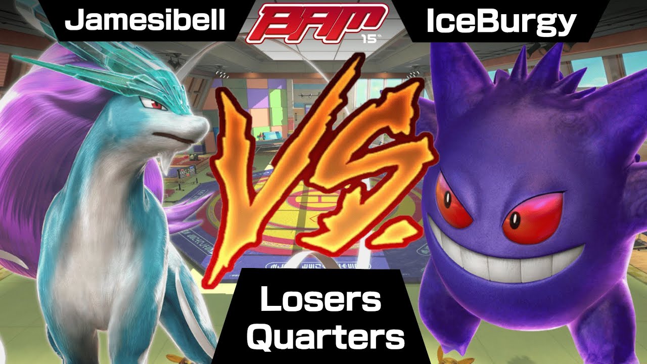 Pokken Tournament DX @ BAM15: Jamesibell (Suicune) vs IceBurgy (Gengar) | Losers Quarters