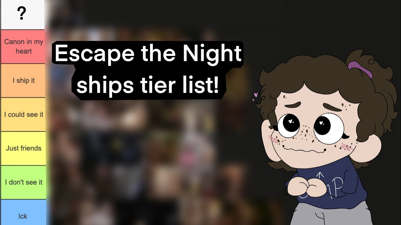I made an Escape the Night ship tier list!