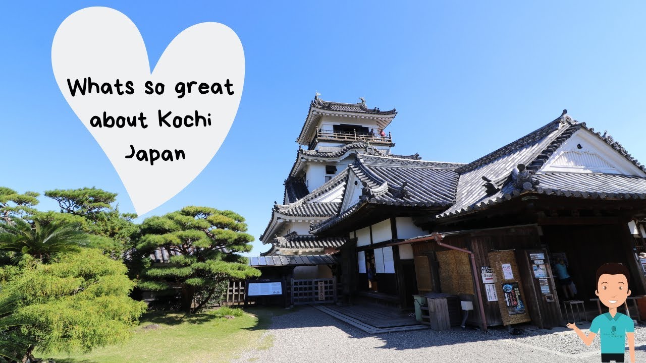 Kochi Castle Japan and taking in the city life (Cruise Vacation Stop 14)