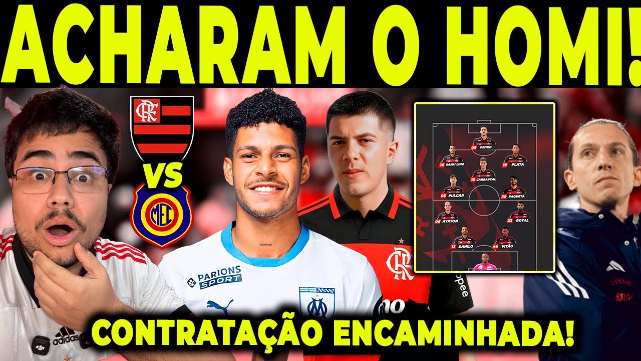 FLAMENGO ACABA DE ACHAR CENTRO-AVANTE! A VERDADE! FILIPE LUÍS METE O LOKO!