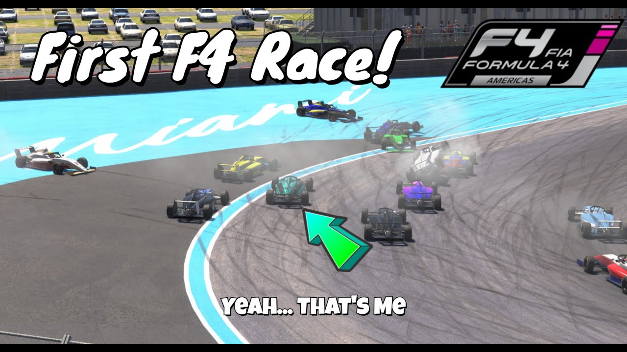 First F4 Race! How bad can it really be?