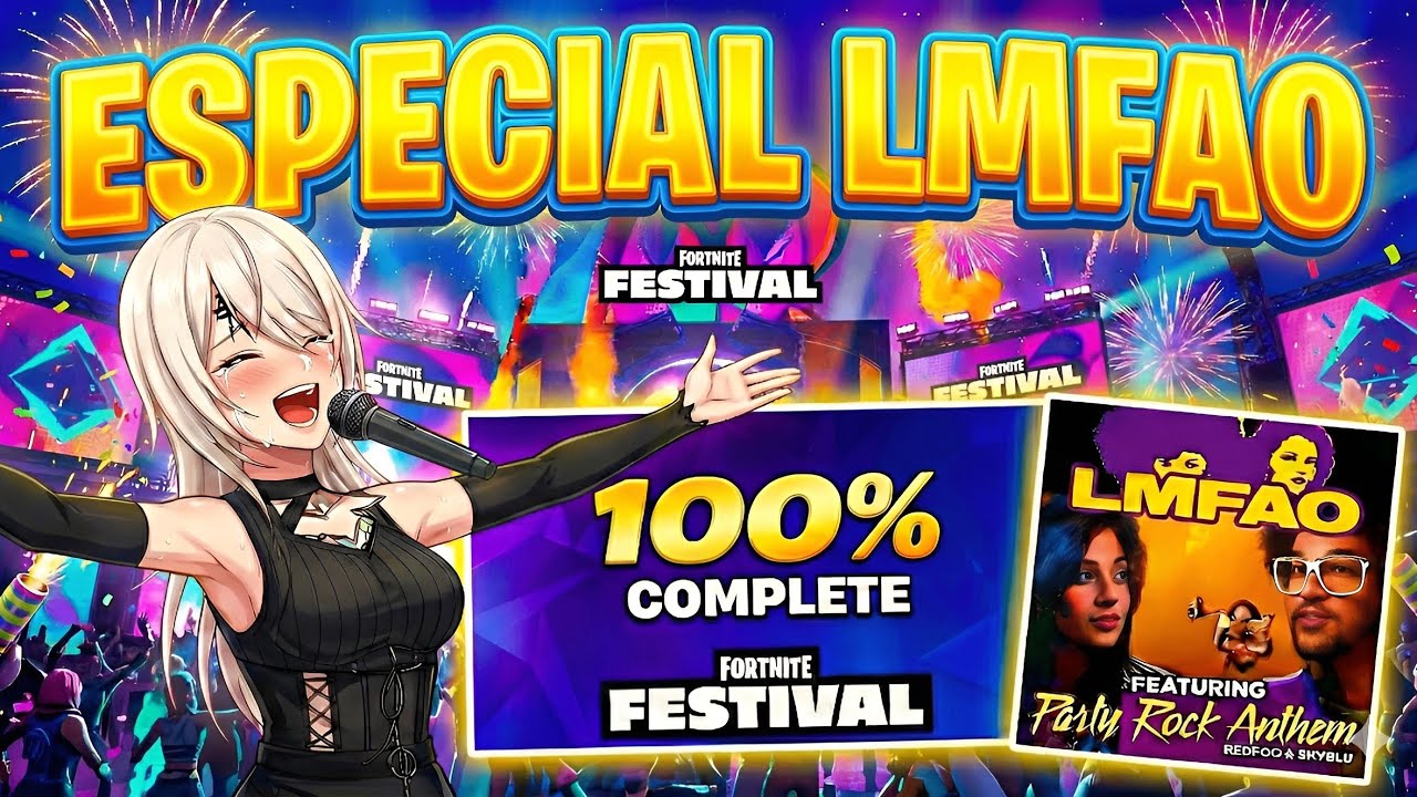 Especial LMFAO // Party Rock - Sexy And I Know IT 100% // Fortnite Festival 