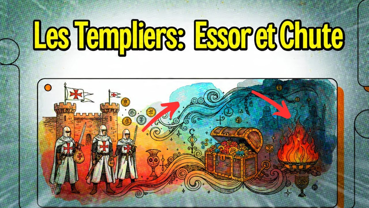 LES TEMPLIERS : Le Secret de leur Richesse et leur Chute Brutale