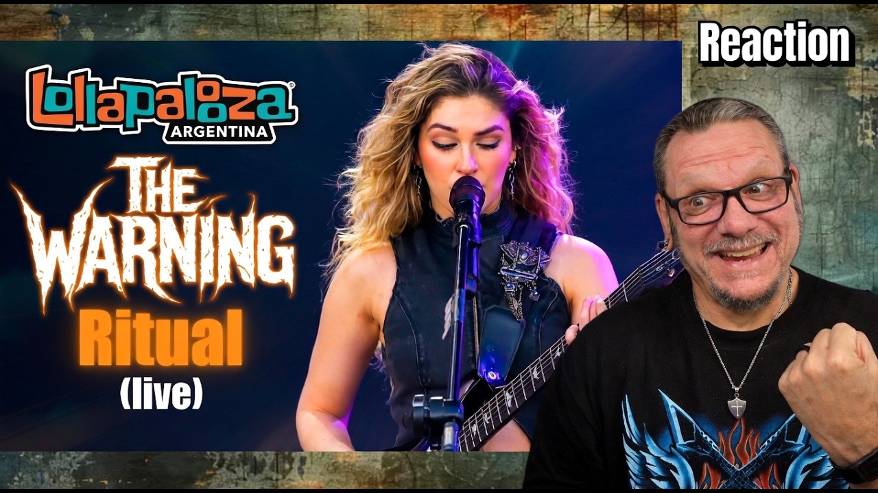 The Warning | Ritual (Lollapalooza Argentina - Live) 2026 | Реакция. Обожаю этот новый материал!