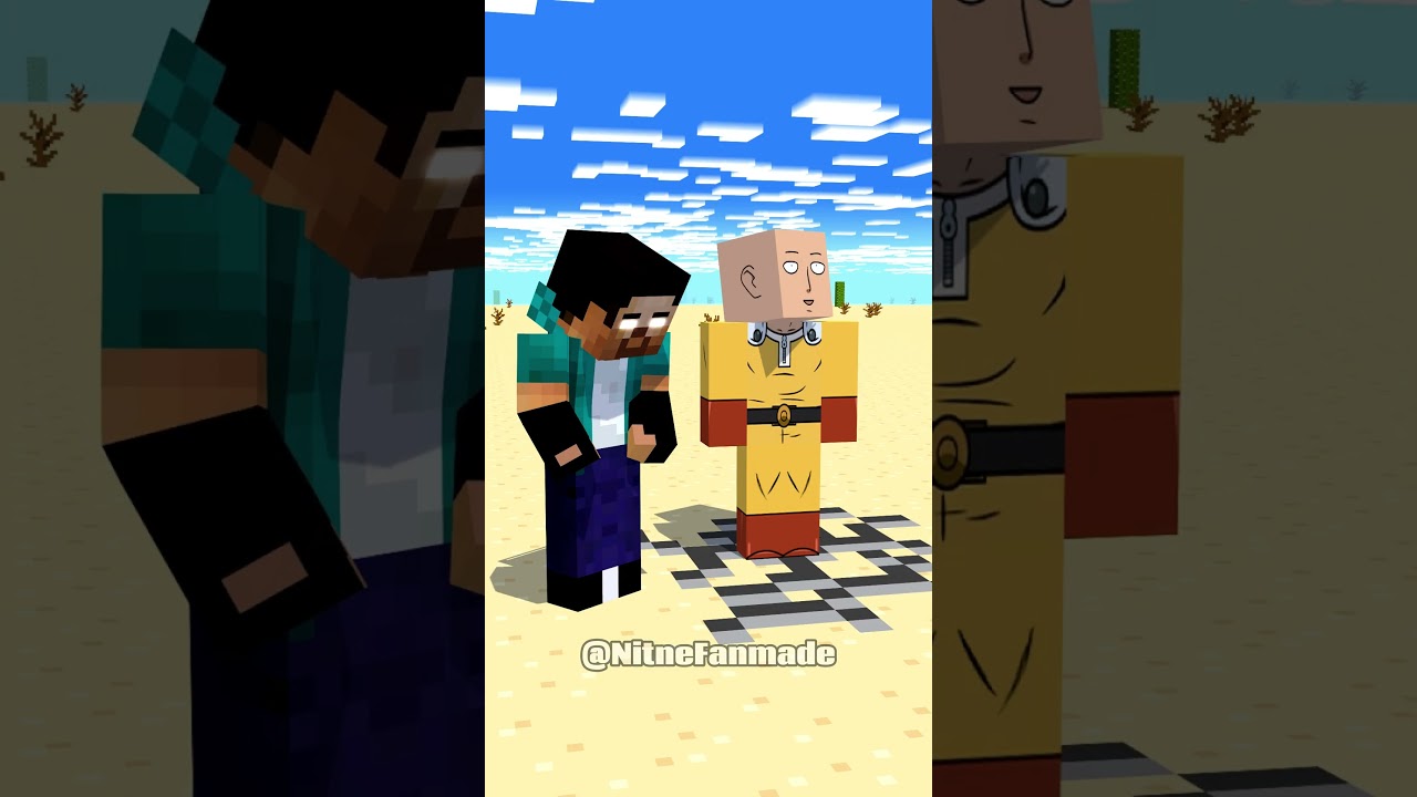 HELP Steve Becomes Herobrine And Win In the Bedrock Jump Challenge!