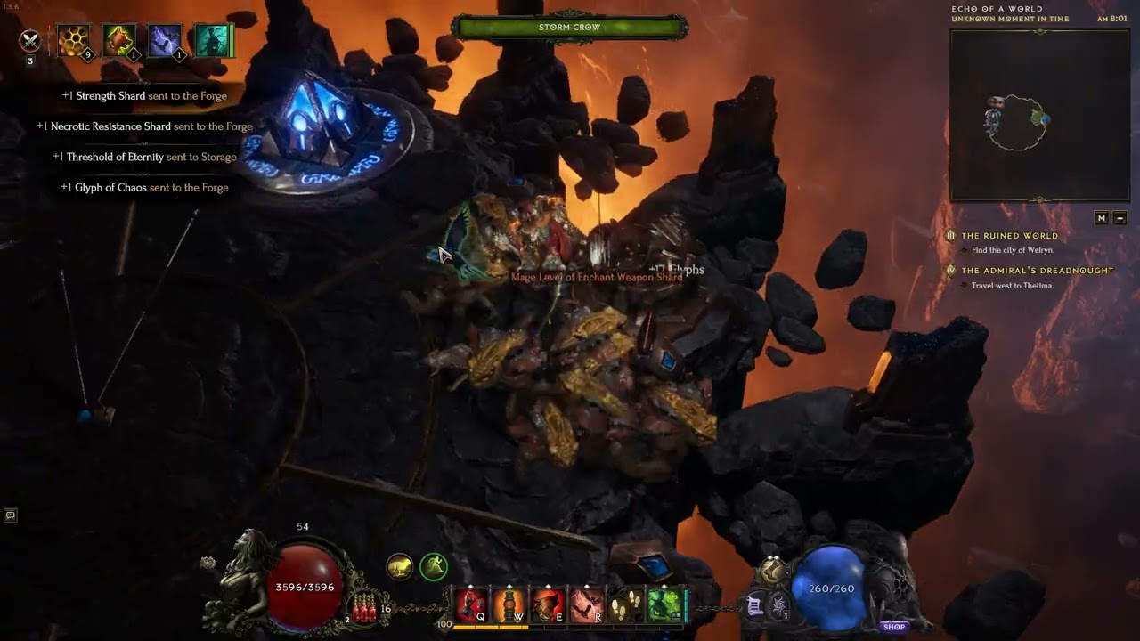 Last epoch Anurok BM gameplay 1200corruption, uberroth kill