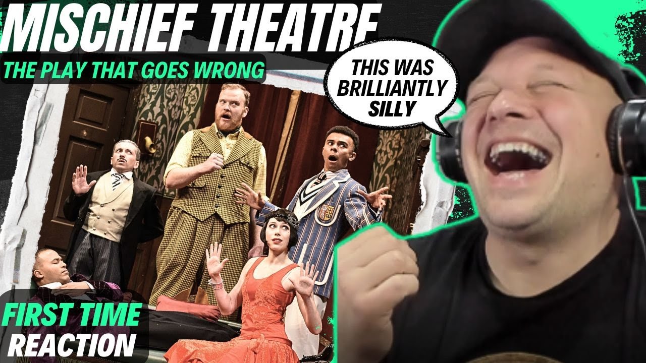 MISCHIEF THEATRE'S The Play That Goes Wrong Is HILARIOUS! | UK 🇬🇧
