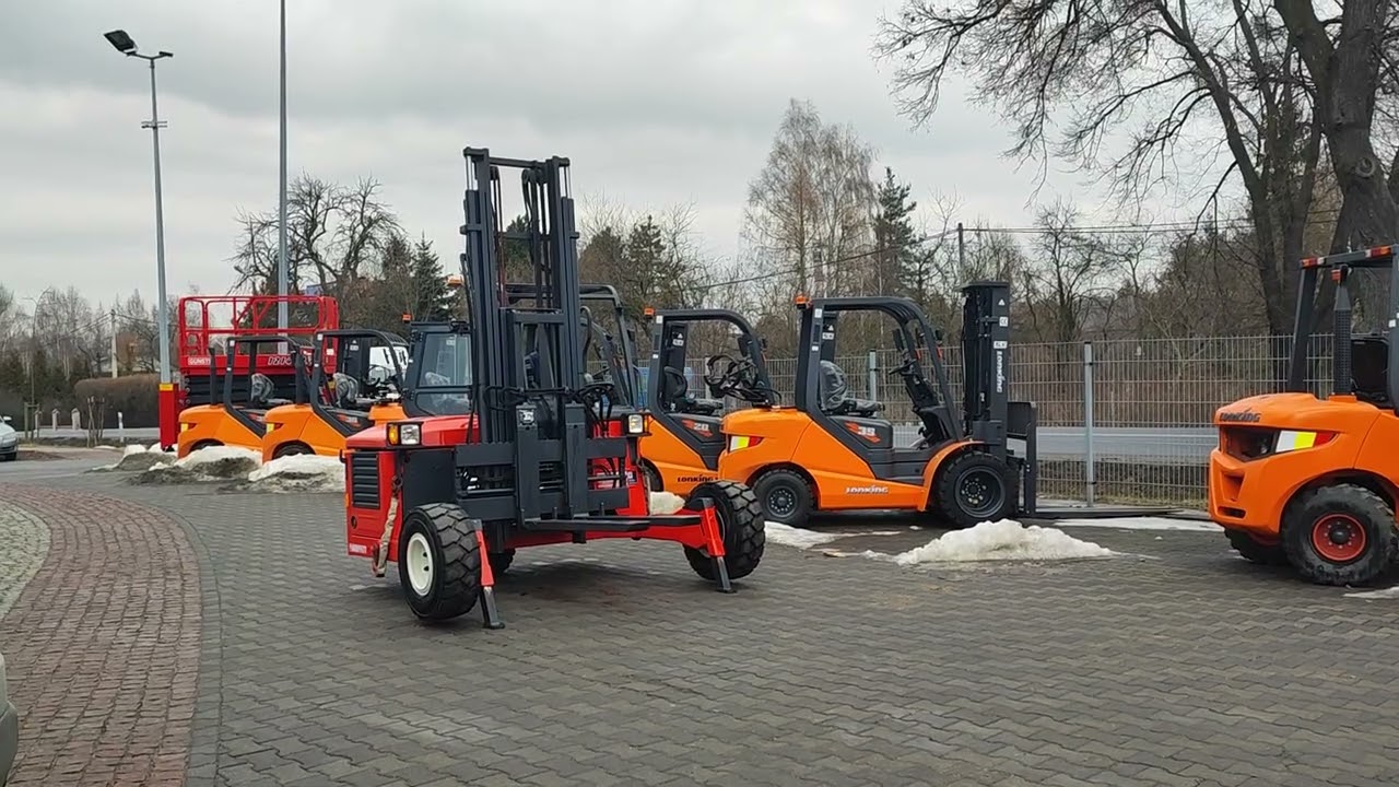 Wózek widłowy podwieszany Moffett M4 20.3 2017 / Eddi Complex