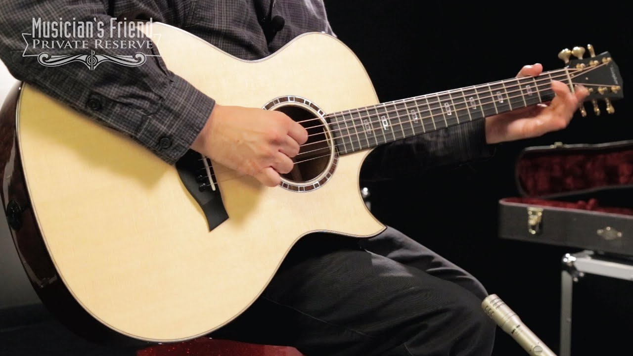 Taylor Limited Edition 514ce Quilted Sapele Grand Auditorium Cutaway Acoustic-Electric Guitar