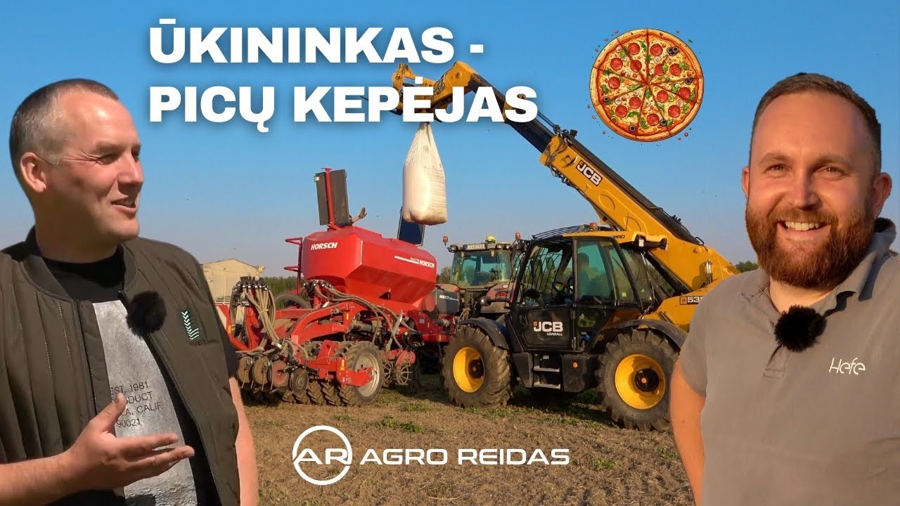 Sėja su kooperatyvo pagalba Jurbarko raj. || AGRO REIDAS
