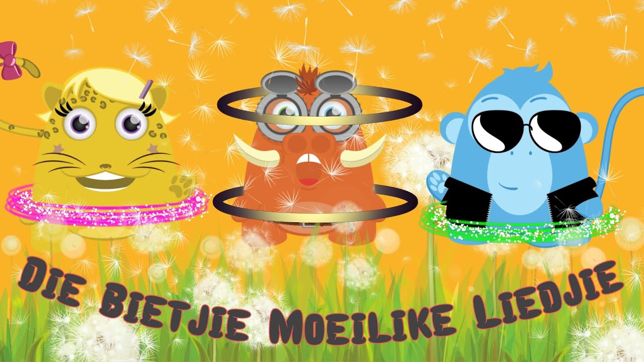 Die Bietjie Moeilike Liedjie / Lekker Liedjies vir Kleuters / Opvoedkundige Videos vir Kinders