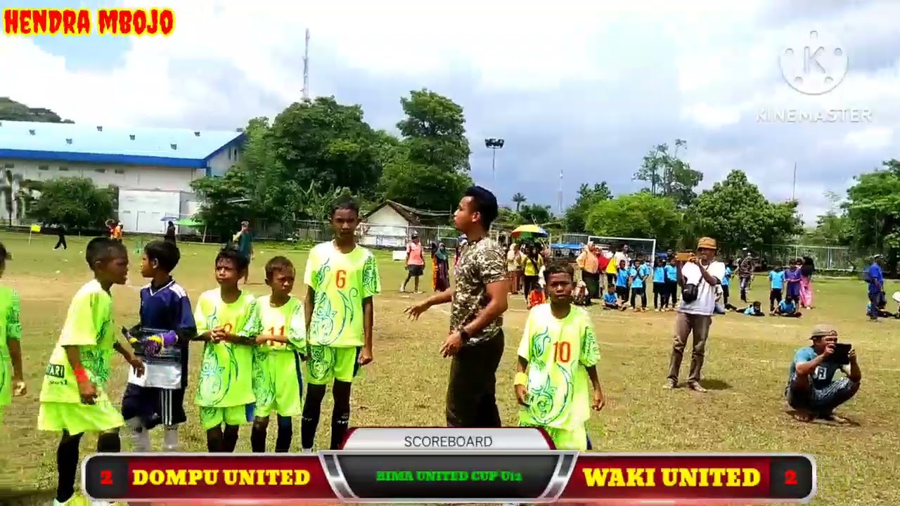 WAKI UNITED MAMPU MANGKANDASKAN DOMPU UNITED DI AJANG BIMA UNITED U12