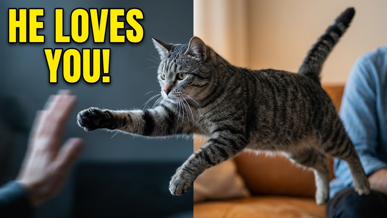 10 Quiet Signs Your MALE CAT LOVES You — Even If It Looks Rough