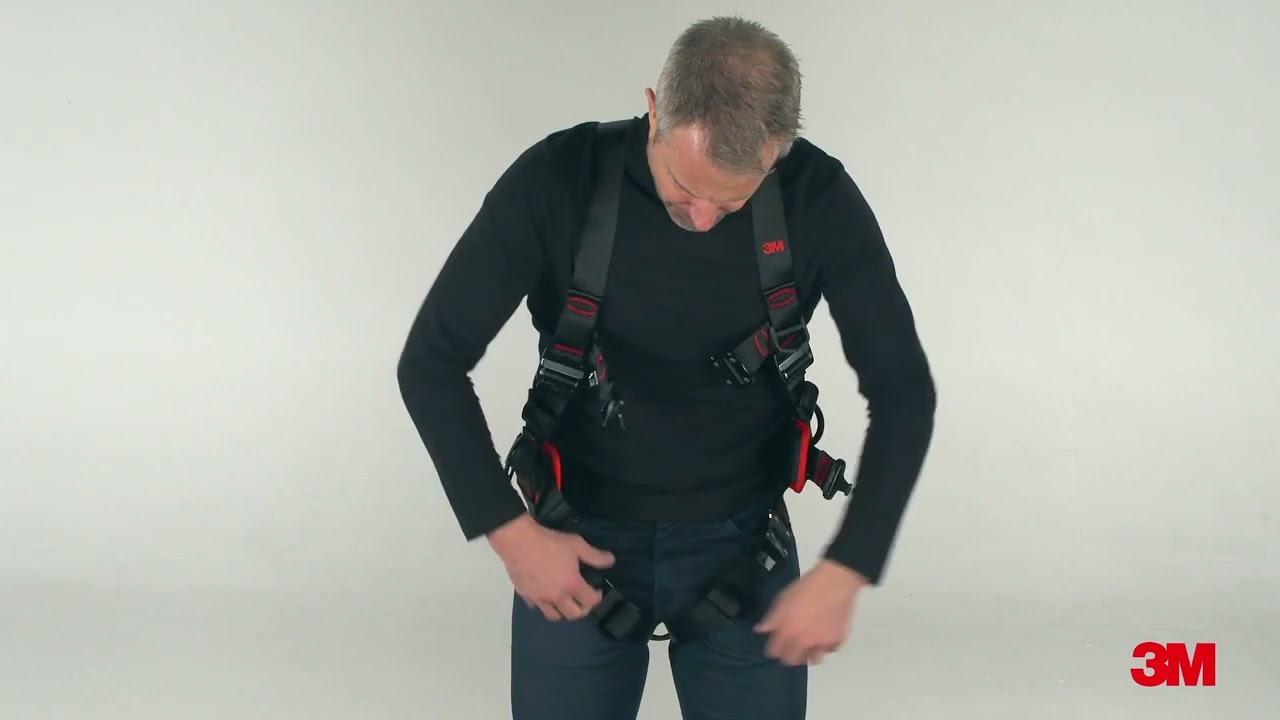 3M Fall Protection EMEA Protecta Comfort Belt Style Fall Arrest Harness Donning Video