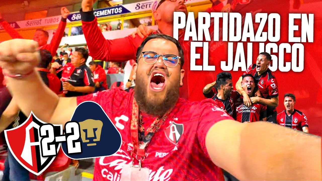 ¡EMPATE AL 90! Atlas 2-2 Pumas | A LO ATLAS, SUFRIENDO HASTA EL FINAL 🔴