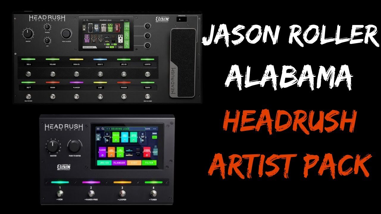 Jason Roller Headrush Artist Pack Review //  Listen in Stereo