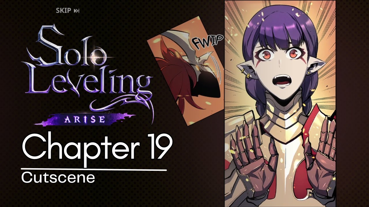 Chapter 19 Solo Leveling ARISE Cutscene Anime RPG