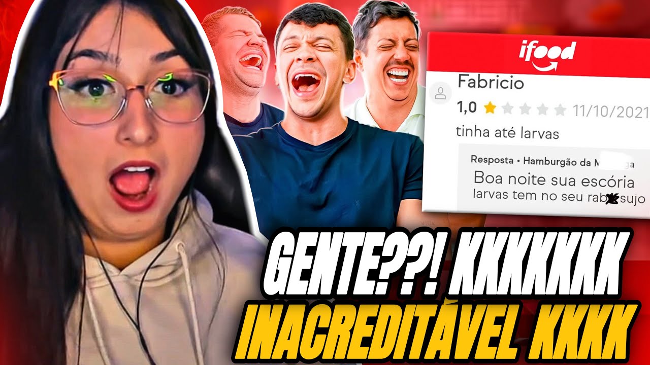 REACT PERDERAM A NOÇÃO NO CHAT DO IFOOD 🤣 (ft. Renato Albani & Victor Sarro) | THAY REACT