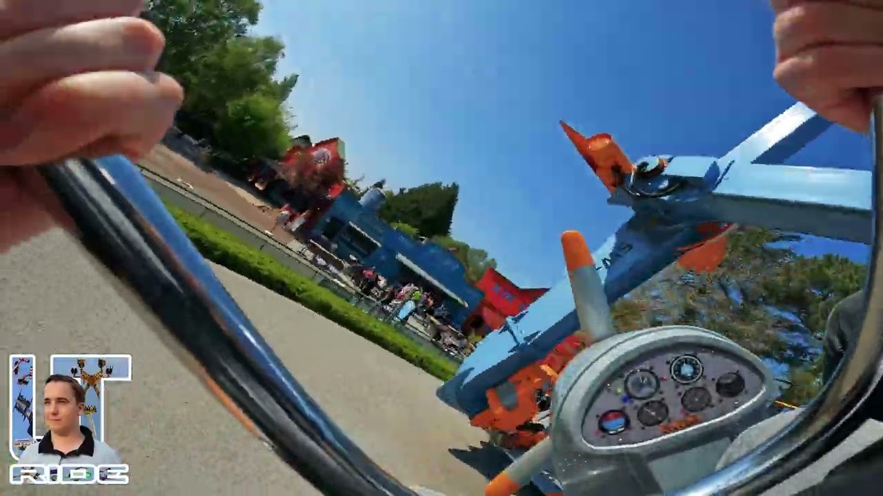 4K - Manège SILVER WINGS - Parc Bagatelle 2022 | On ride POV #coaster #attraction #bagatelle