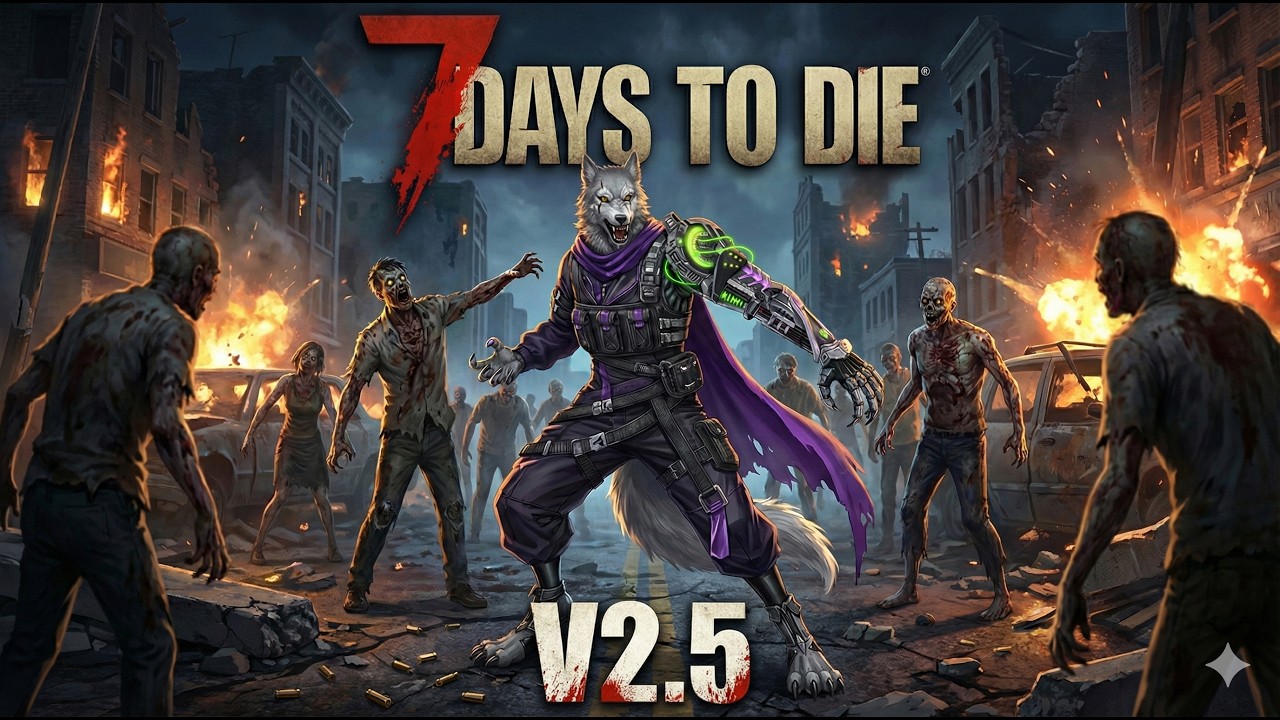 【7DaysToDie ver2.5】少しだけ　　#7DaysToDie #7DTD　#ラルフ.T.ヴォルフガング