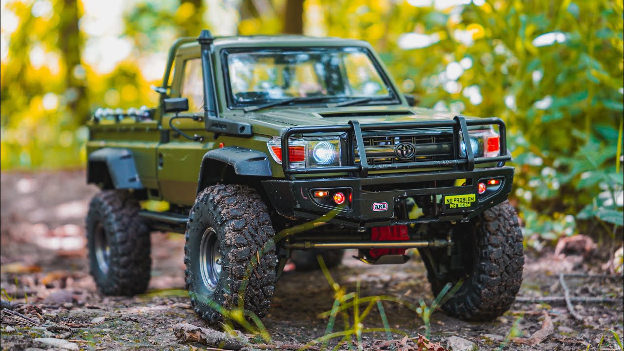 Explore the River Valley- SCX10 III with Killerbody LC70 RC Crawler