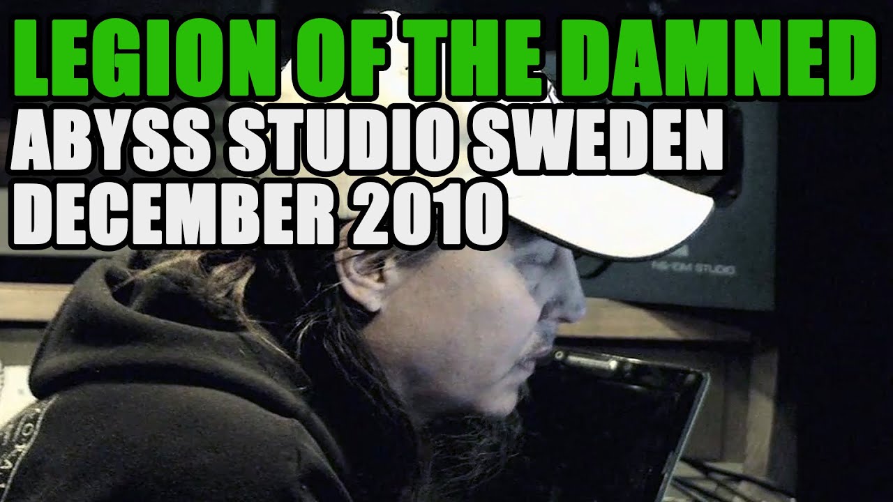 Studioreport Abyss Studios with Peter T&auml;gtgren | LEGION OF THE DAMNED
