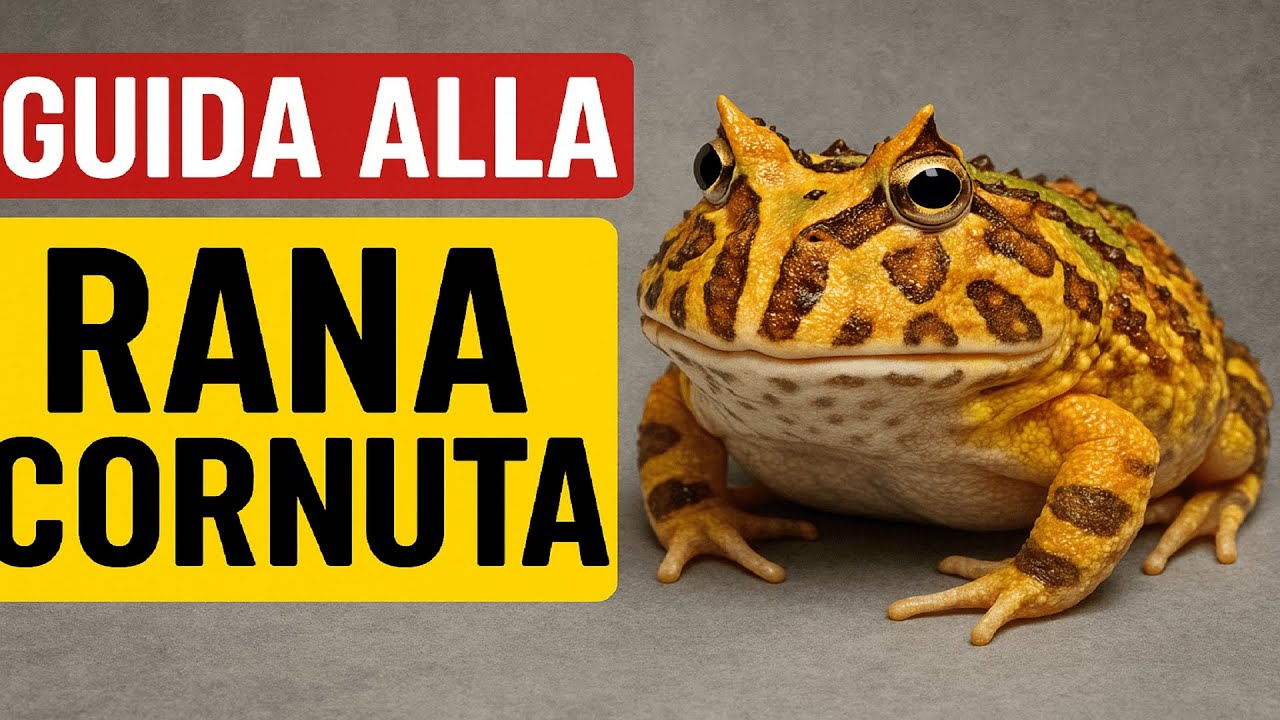 Rana cornuta: guida alla cura