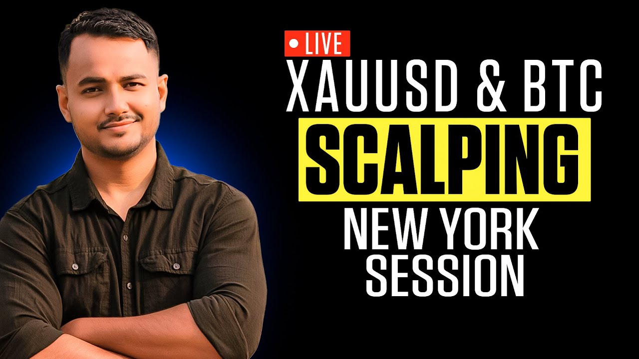 Bitcoin & XAUUSD Live Trading Today | Gold Scalping | ICT Concept I 13.01.2026 