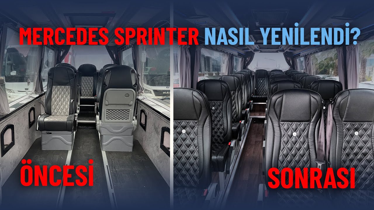 MERCEDES SPRINTER NASIL YENİLENDİ? #mercedes #mercedessprınter #mapar