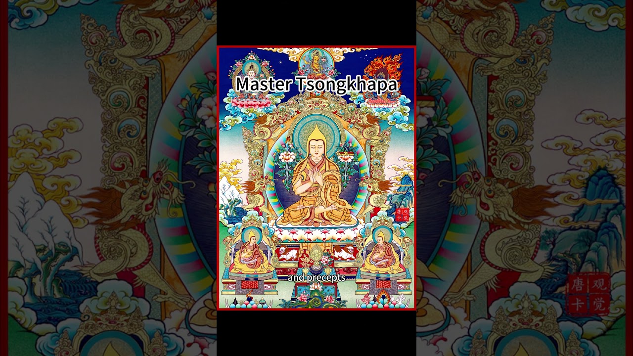 &ldquo;Je Tsongkhapa Thangka 🙏 Master of Wisdom & Compassion&rdquo;