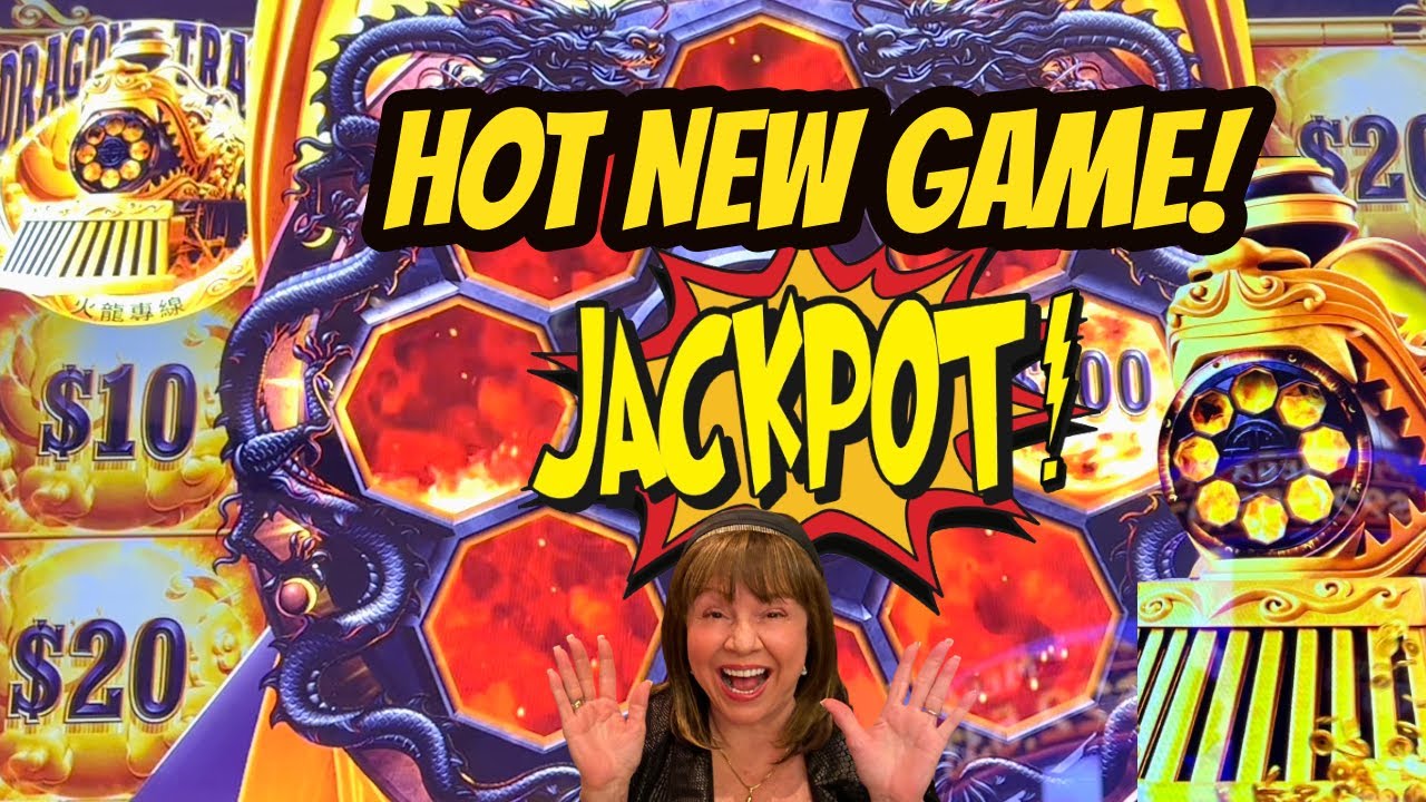 JACKPOT HANDPAY & LATER A BIG WIN! DRAGON TRAIN!